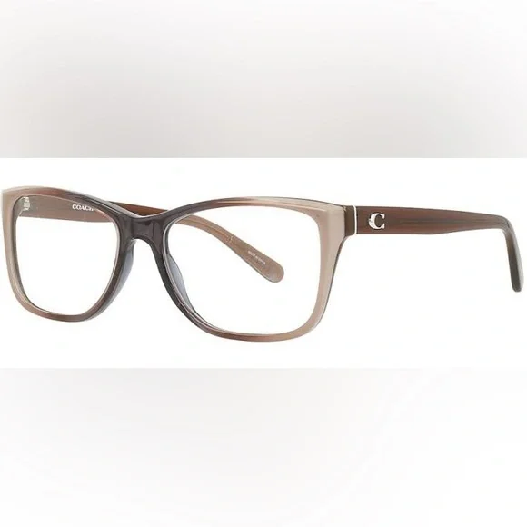 Coach Women's Glasses HC6129 in Taupe Laminate - Picture 2 of 5